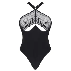 Schwarzer Body LXTrini001 von Demoniq LadyX