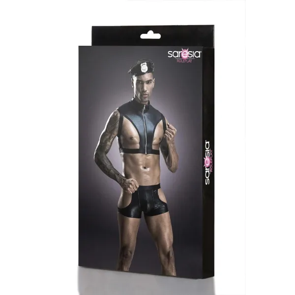 Cop-Kostüm 18270 von Saresia MEN roleplay | Fesselliebe.de