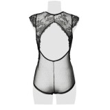 Schwarzer Spitzen Body 15302 von Grey Velvet | Fesselliebe.de