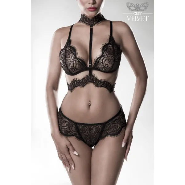 3-teilges Set 15312 von Grey Velvet | Fesselliebe.de