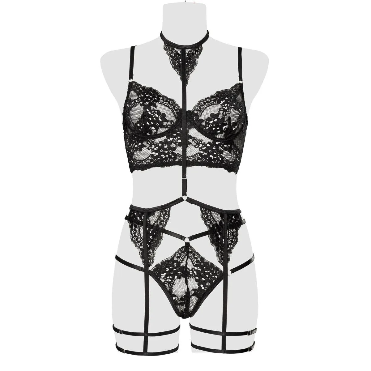 3-teilges Set 15313 von Grey Velvet | Fesselliebe.de