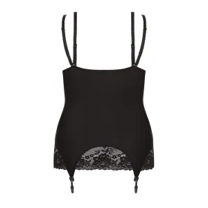 Schwarzes Strapshemd AA051974 von Anais Apparel Plus Size