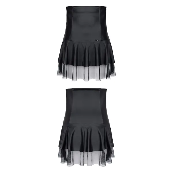 Rock CRD001 schwarz von Regnes Fetish Planet Crossdresser Fetish Line | Fesselliebe.de