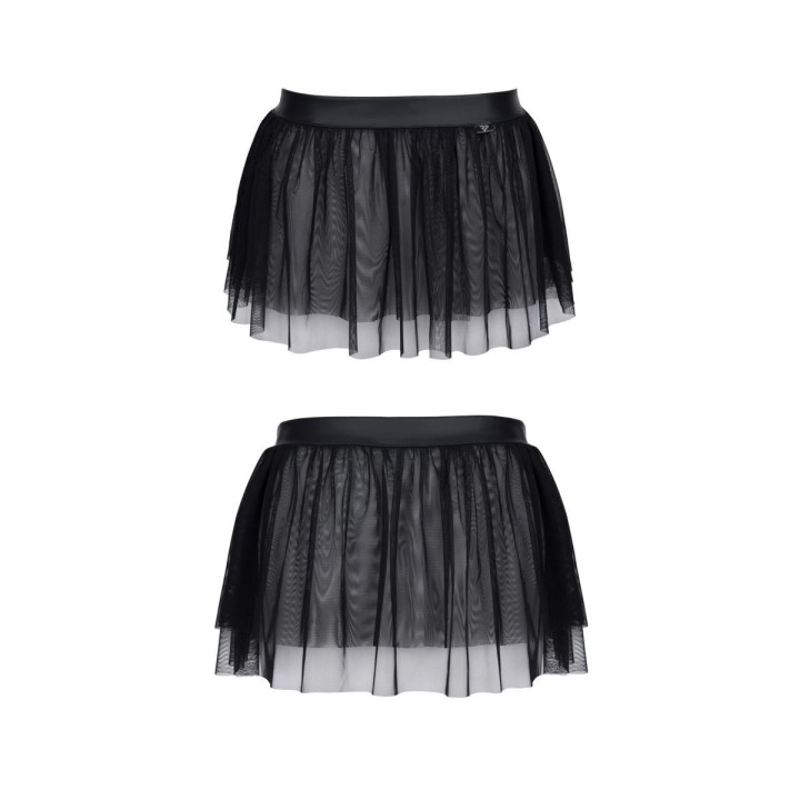Rock CRD002 schwarz von Regnes Fetish Planet Crossdresser Fetish Line | Fesselliebe.de