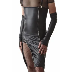 Kleid CRD004 schwarz von Regnes Fetish Planet Crossdresser Fetish Line | Fesselliebe.de