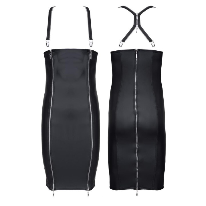Kleid CRD004 schwarz von Regnes Fetish Planet Crossdresser Fetish Line | Fesselliebe.de