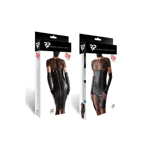 Kleid CRD004 schwarz von Regnes Fetish Planet Crossdresser Fetish Line