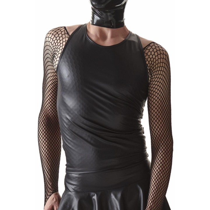 T-Shirt CRD006 schwarz von Regnes Fetish Planet Crossdresser Fetish Line | Fesselliebe.de