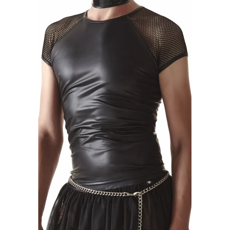 T-Shirt CRD007 schwarz von Regnes Fetish Planet Crossdresser Fetish Line | Fesselliebe.de