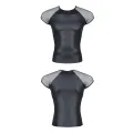 T-Shirt CRD007 schwarz von Regnes Fetish Planet Crossdresser Fetish Line