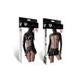 PVC Jacke CRD009 schwarz von Regnes Fetish Planet Crossdresser Fetish Line