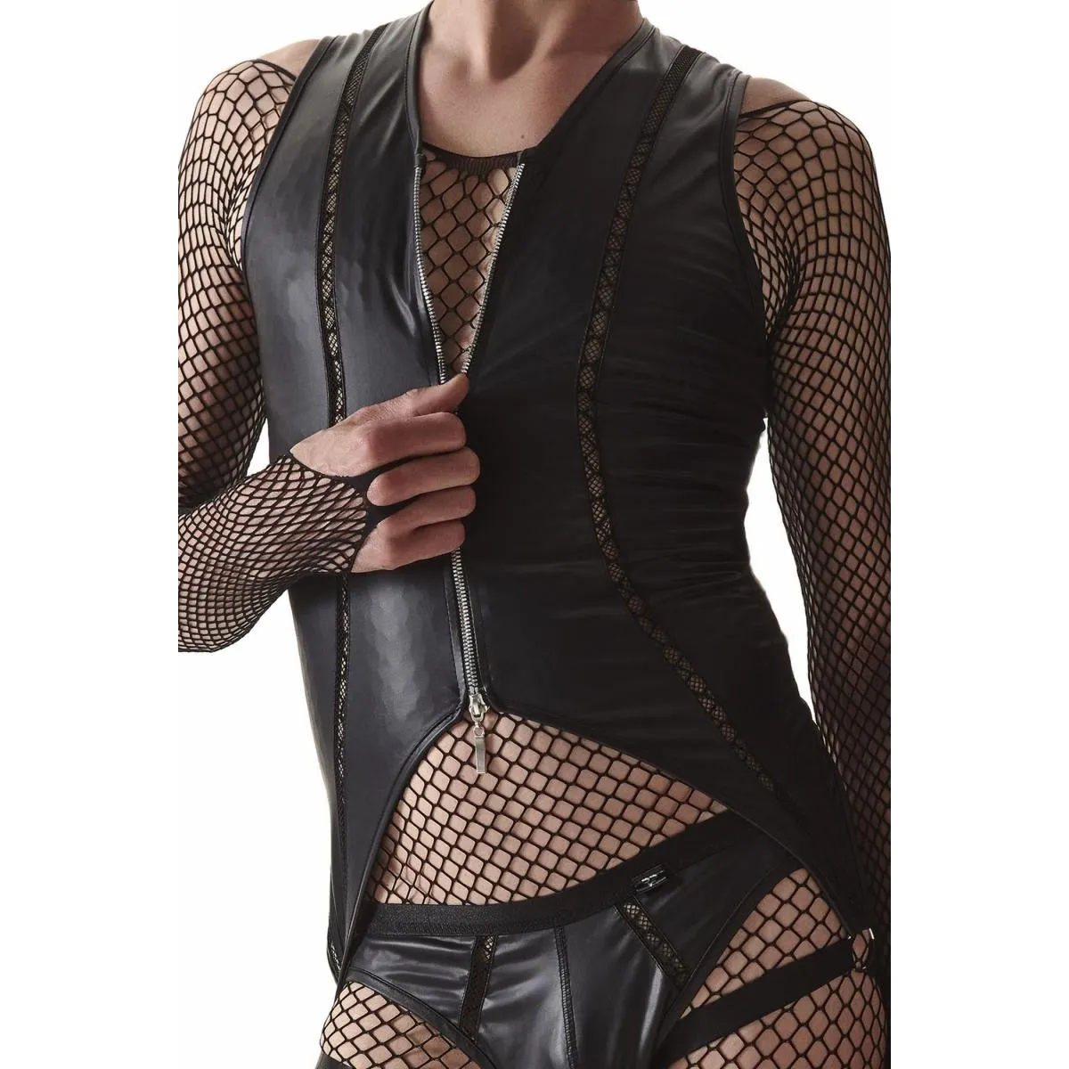 Body CRD010 schwarz von Regnes Fetish Planet Crossdresser Fetish Line | Fesselliebe.de