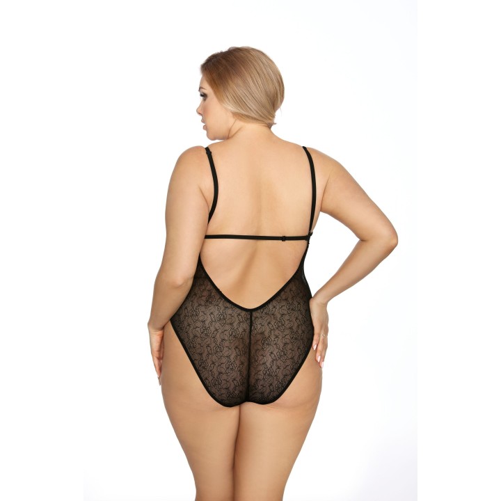 Schwarzer Body AA051983 von Anais Apparel Plus Size | Fesselliebe.de