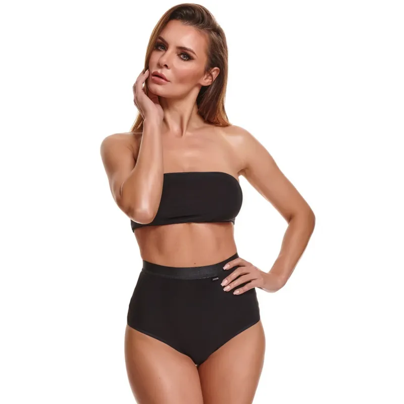 Schwarzes Set STAlessia001 von Demoniq Silver Touch Collection | Fesselliebe.de