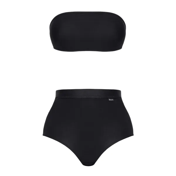 Schwarzes Set STAlessia001 von Demoniq Silver Touch Collection | Fesselliebe.de