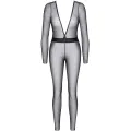 Schwarz/silbernes Jumpsuit STEdvige001 von Demoniq Silver Touch Collection