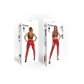 Rote Leggings BRLidia001 von Demoniq Black Rose 2.0 Collection