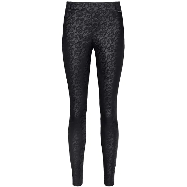 Schwarze Leggings BRConstanza001 von Demoniq Black Rose 2.0 Collection | Fesselliebe.de