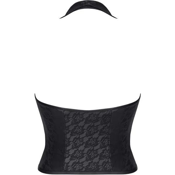 Schwarzes Top BRLudmila001 von Demoniq Black Rose 2.0 Collection | Fesselliebe.de