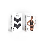 Schwarze Damen-Shorts BRAlex001 von Demoniq Black Rose 2.0 Collection | Fesselliebe.de