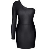 Schwarzes Minikleid BRFelicia001 von Demoniq Black Rose 2.0 Collection | Fesselliebe.de
