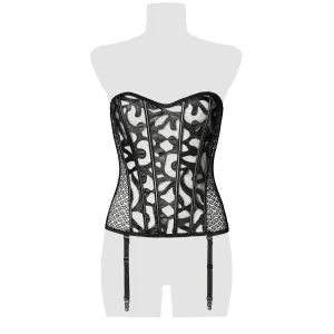 Schwarze Corsage 20001 von Grey Velvet