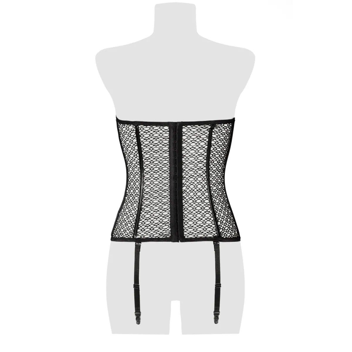 Schwarze Corsage 20001 von Grey Velvet | Fesselliebe.de