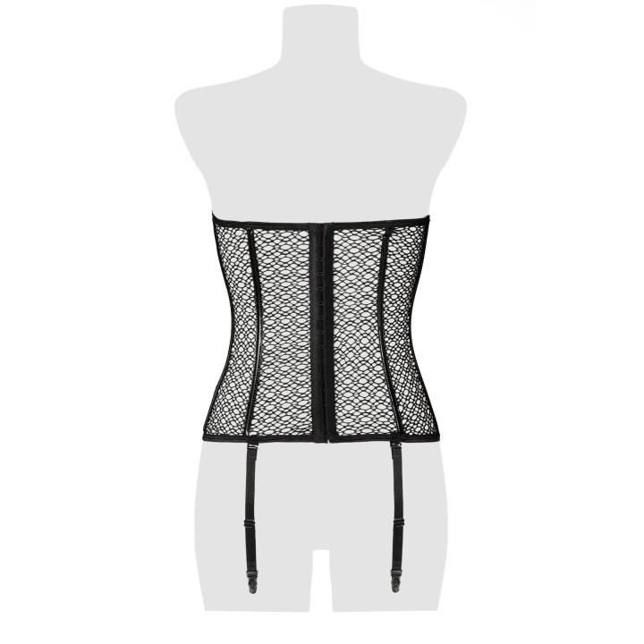 Schwarze Corsage 20001 von Grey Velvet | Fesselliebe.de