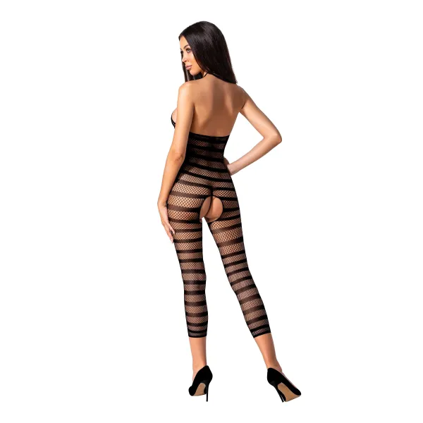Schwarzer ouvert Bodystocking BS081 von Passion | Fesselliebe.de