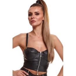 Schwarzes Damen-Top BRMarta001 von Demoniq Black Rose 2.0 Collection | Fesselliebe.de