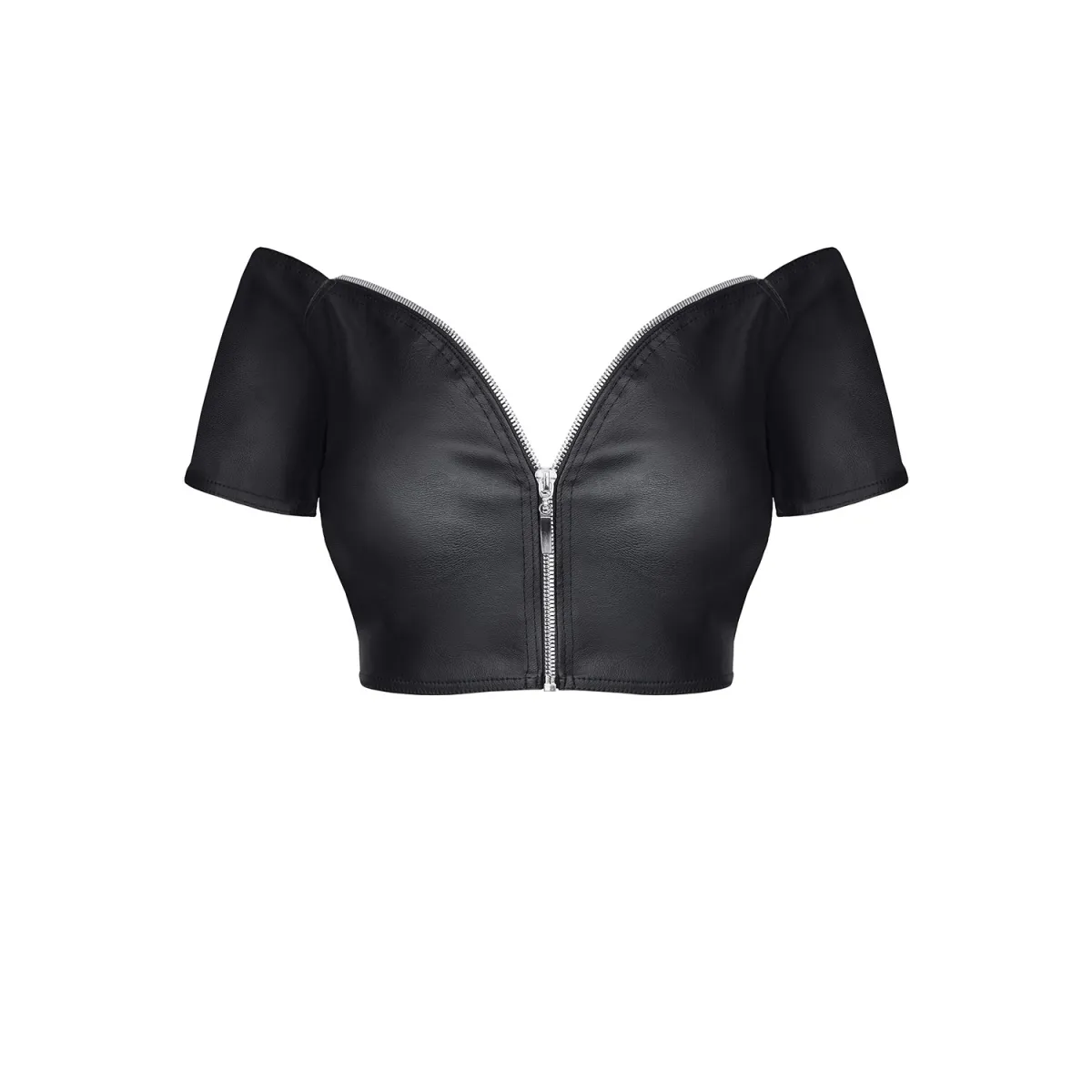 Schwarzes Damen-Top BRMarina001 von Demoniq Black Rose 2.0 Collection | Fesselliebe.de