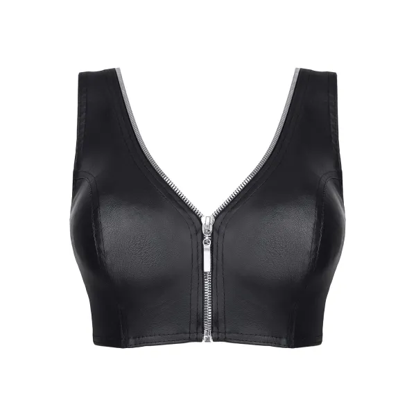 Schwarzes Damen-Top BRElisabetta001 von Demoniq Black Rose 2.0 Collection | Fesselliebe.de