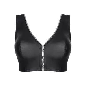 Schwarzes Damen-Top BRElisabetta001 von Demoniq Black Rose 2.0 Collection