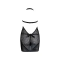 Schwarzes Negligee AA051750 von Anais Apparel Plus Size