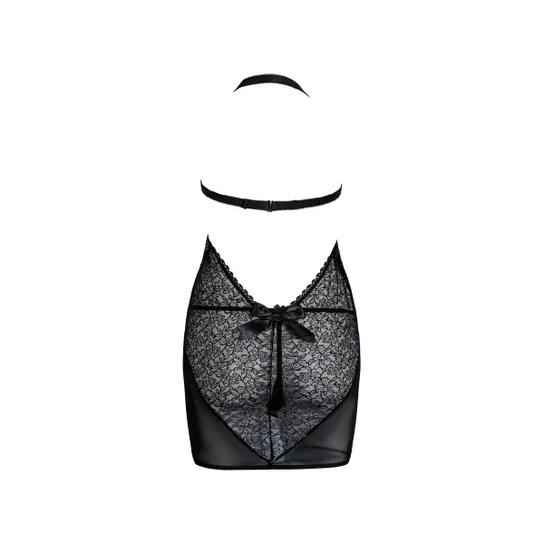 Schwarzes Negligee AA051750 von Anais Apparel Plus Size | Fesselliebe.de