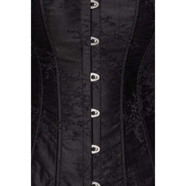 Gothic-Corsage mit Ärmeln aus Spitze 90001 von Ocultica | Fesselliebe.de