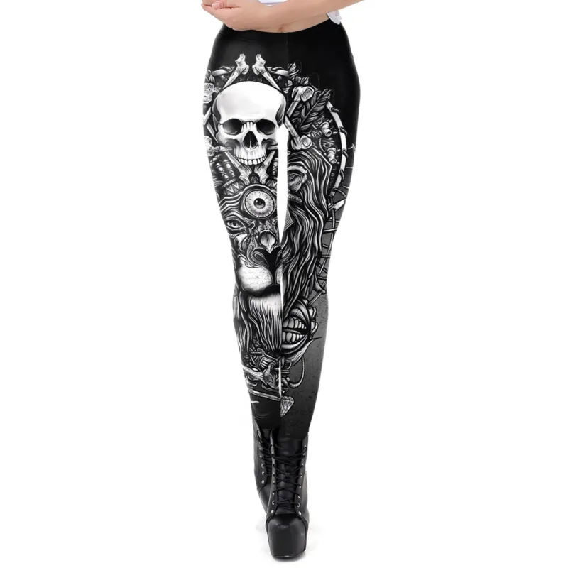 Skull Leggings 90511 von Ocultica | Fesselliebe.de