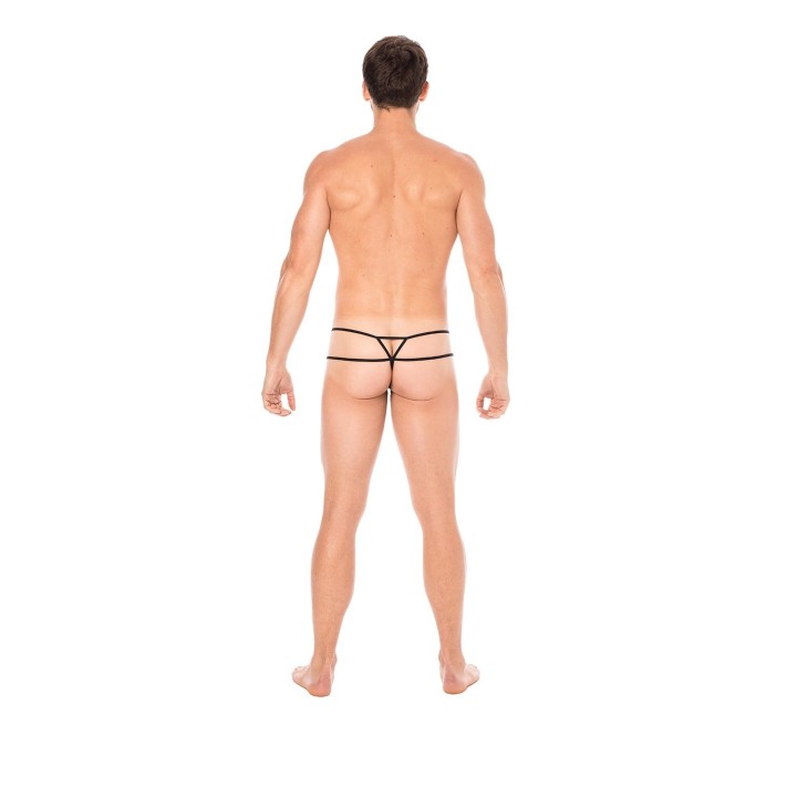 Schwarzer Mini String 2099-02 von Look Me | Fesselliebe.de