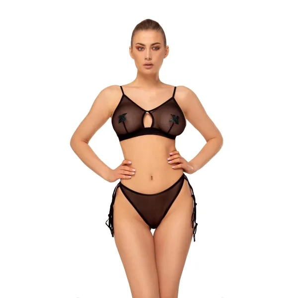 Schwarzes Set AA052424 von Anais Apparel | Fesselliebe.de