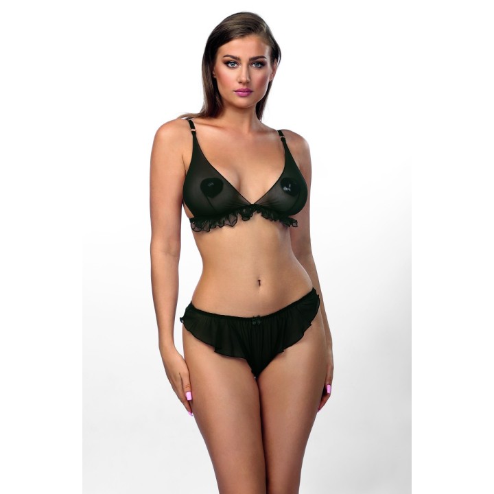 Schwarzes Set AA052442 von Anais Apparel | Fesselliebe.de