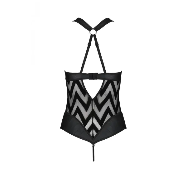 Schwarzer Body PA596204 von Passion | Fesselliebe.de