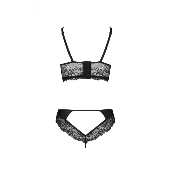Schwarzes Set PA596224 von Passion | Fesselliebe.de