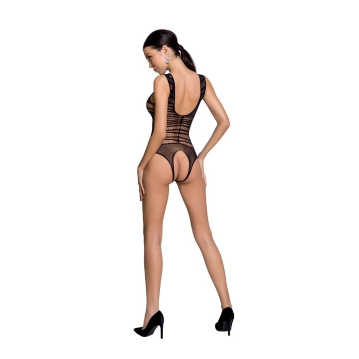 Schwarzer ouvert Body BS086 von Passion | Fesselliebe.de