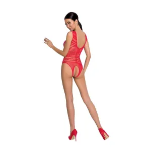 Roter ouvert Body BS086 von Passion