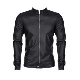 Herren Jacke RMGiorgio001 schwarz von Regnes Fetish Planet | Fesselliebe.de