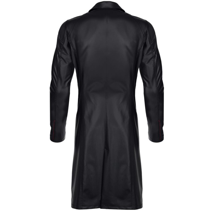 Herren Mantel RMSergio001 schwarz von Regnes Fetish Planet | Fesselliebe.de