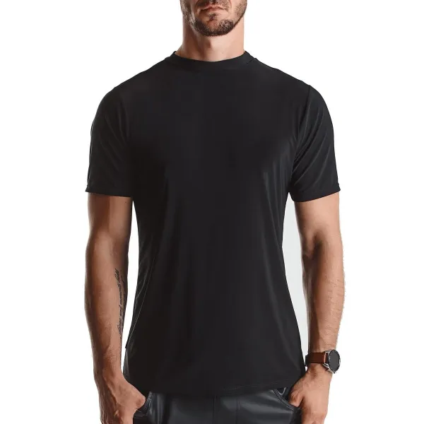 Herren T-Shirt RMRiccardo001 schwarz von Regnes Fetish Planet | Fesselliebe.de