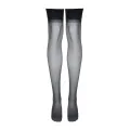 Schwarzes Straps-Kleid LXPriscila001 von Demoniq LadyX