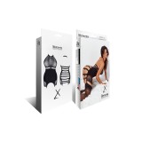 Schwarzes Straps-Kleid LXPriscila001 von Demoniq LadyX | Fesselliebe.de