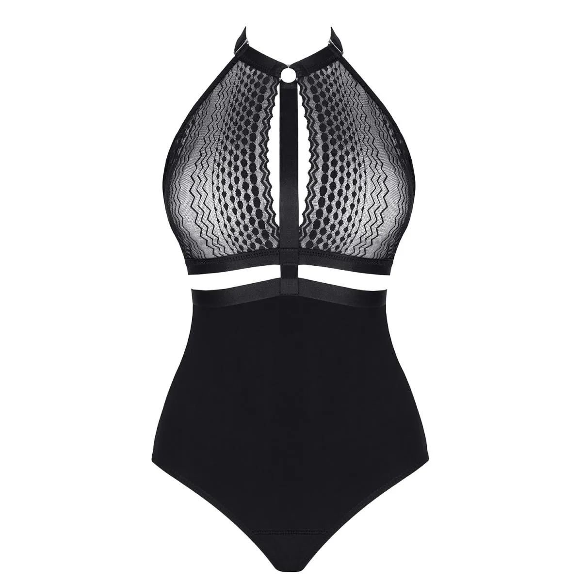 Schwarzer Body LXAleta001 von Demoniq LadyX | Fesselliebe.de